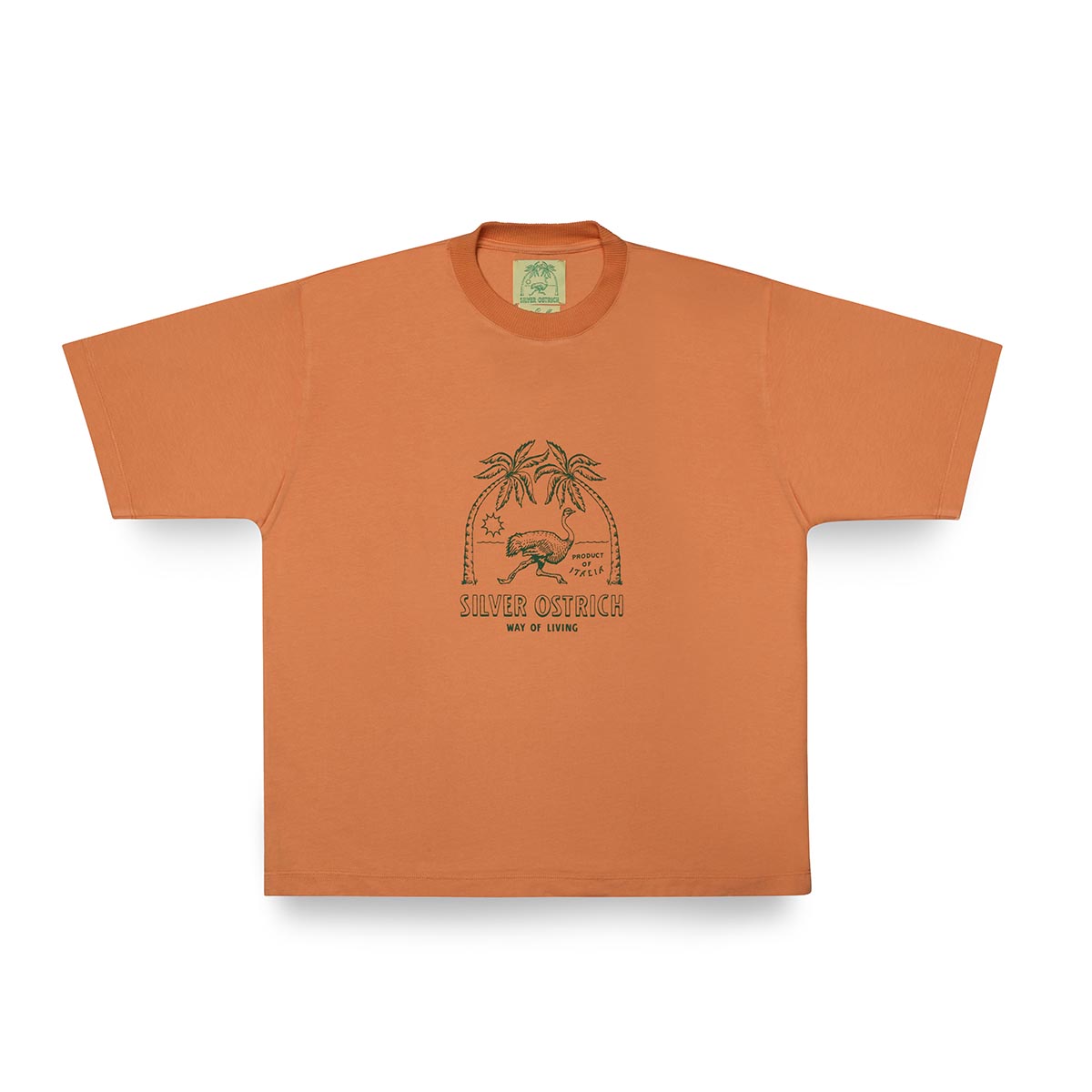 T-SHIRT - Palm - Mandarine