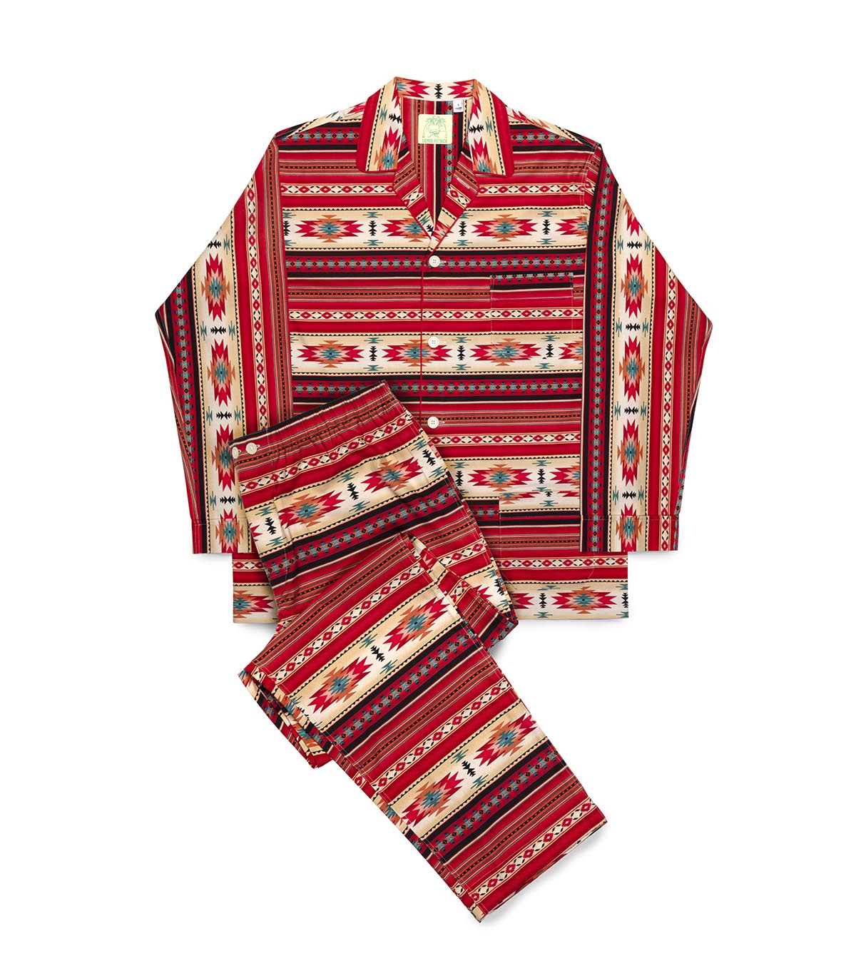 SILVER OSTRICH SLEEPWEAR - Red Color