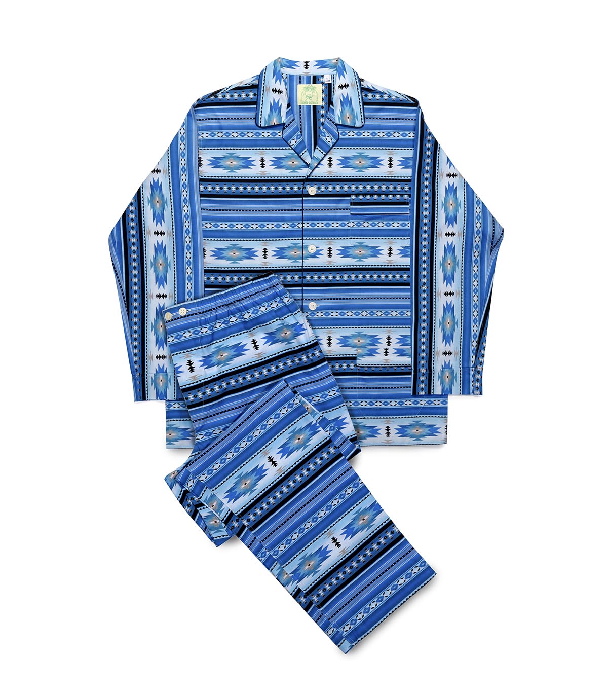 SILVER OSTRICH SLEEPWEAR - Blue Color